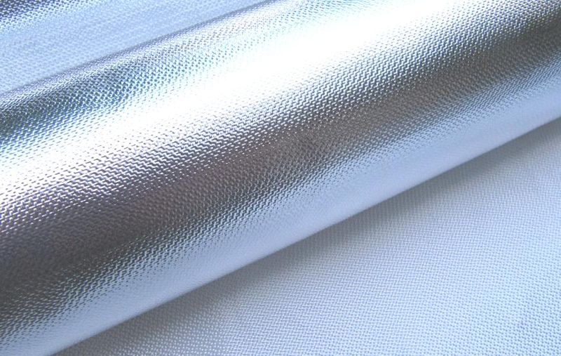 Aluminiumsbelagt glassfiberduk 300g/m2