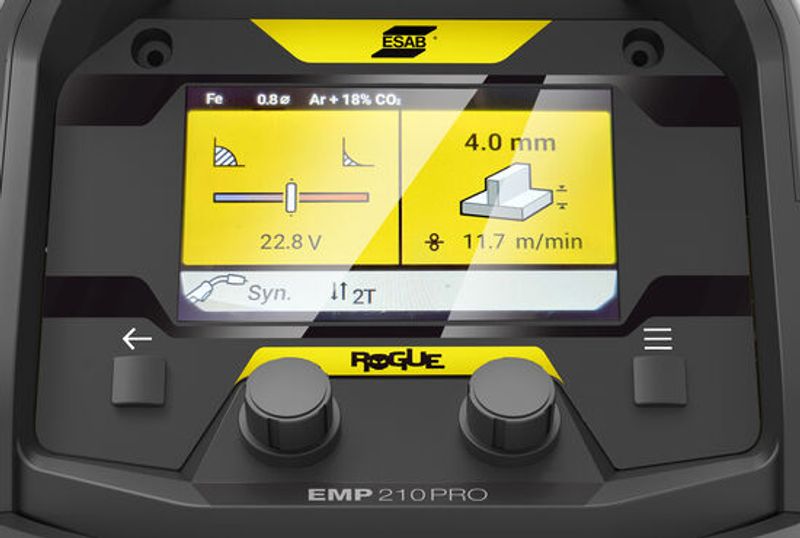 ESAB Rogue EMP 210 PRO (MIG) - med gratis sveisetråd og elektroder, fri frakt
