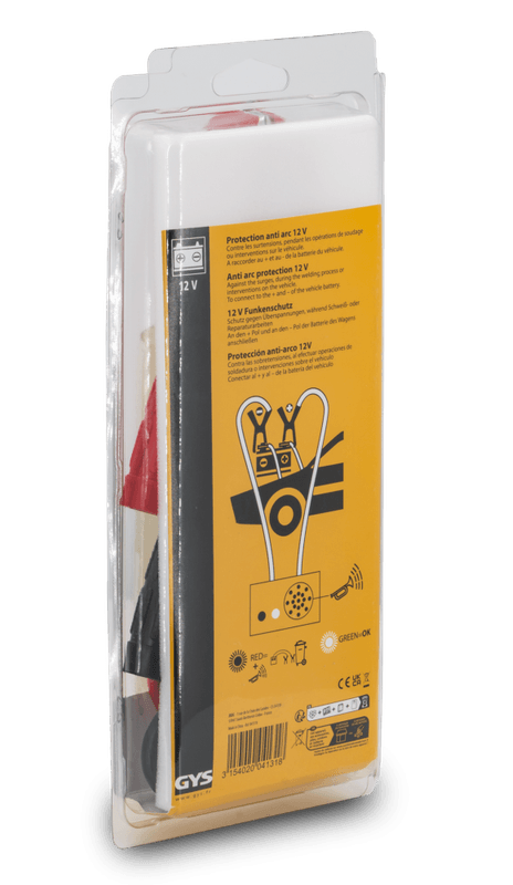 Overspenningsbeskyttelse batteri 12 V